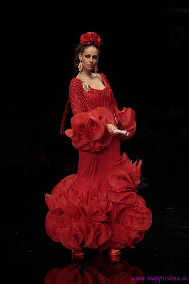 Eva González modelo SIMOF moda flamenca (10)