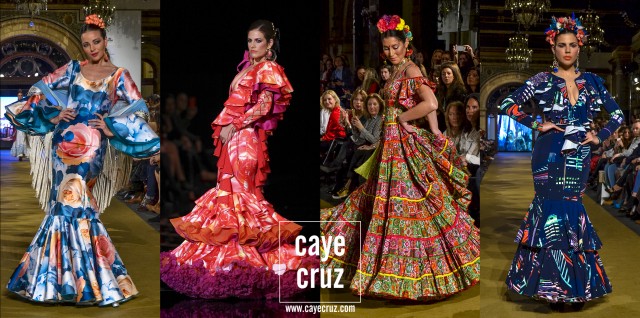 Trajes Feria de Sevilla 2017 Estampados 12