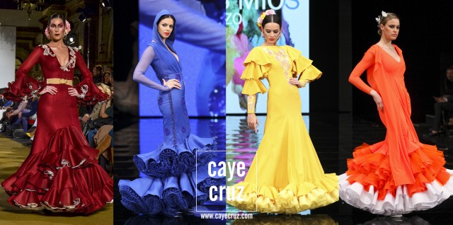 Trajes Feria de Sevilla 2017 Lisos 12