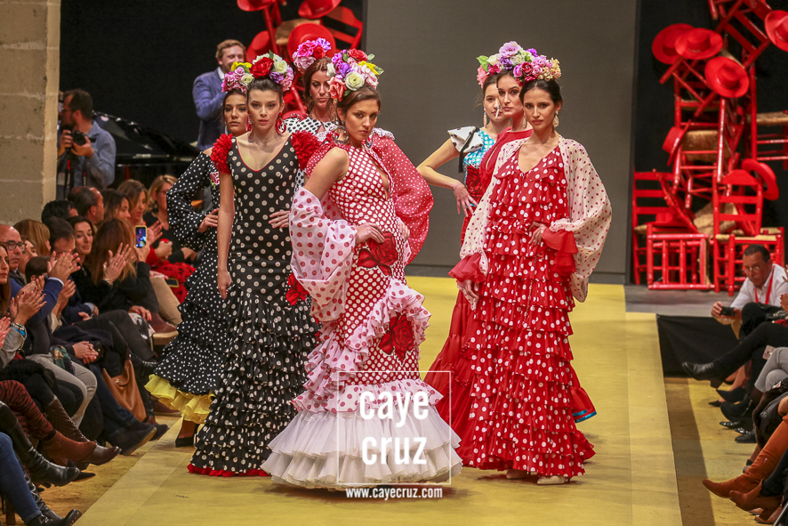 Pasarela Flamenca de Jerez 2019. Amparo Macia: María Luisa