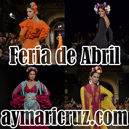 Por una Feria de Abril de mil colores flamencos….