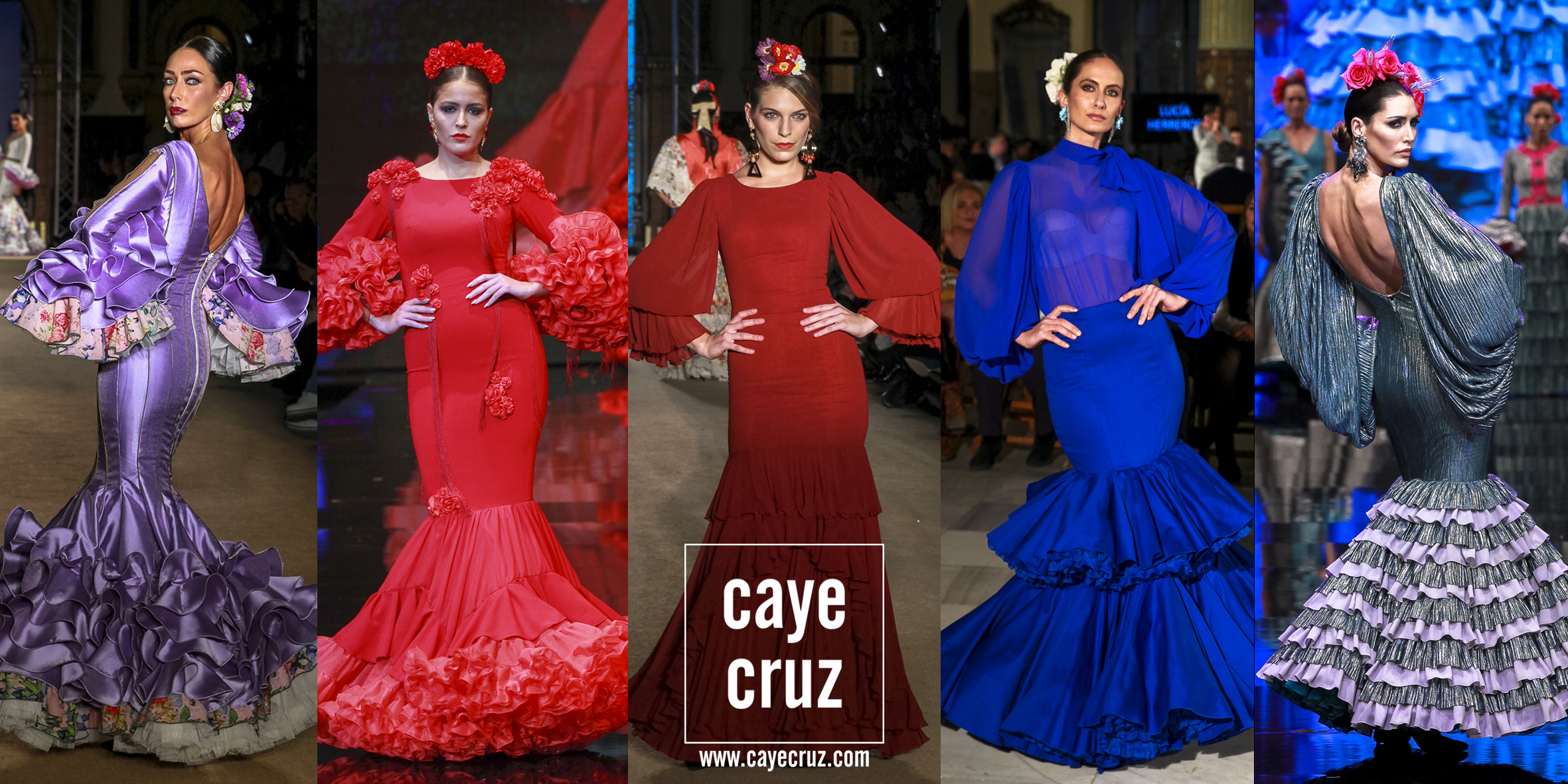 Moda Flamenca para la Feria de Sevilla 2019: trajes en 15 Colores - CayeCruz
