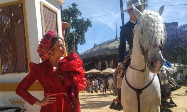 Flamencas en la Feria de Jerez 2019