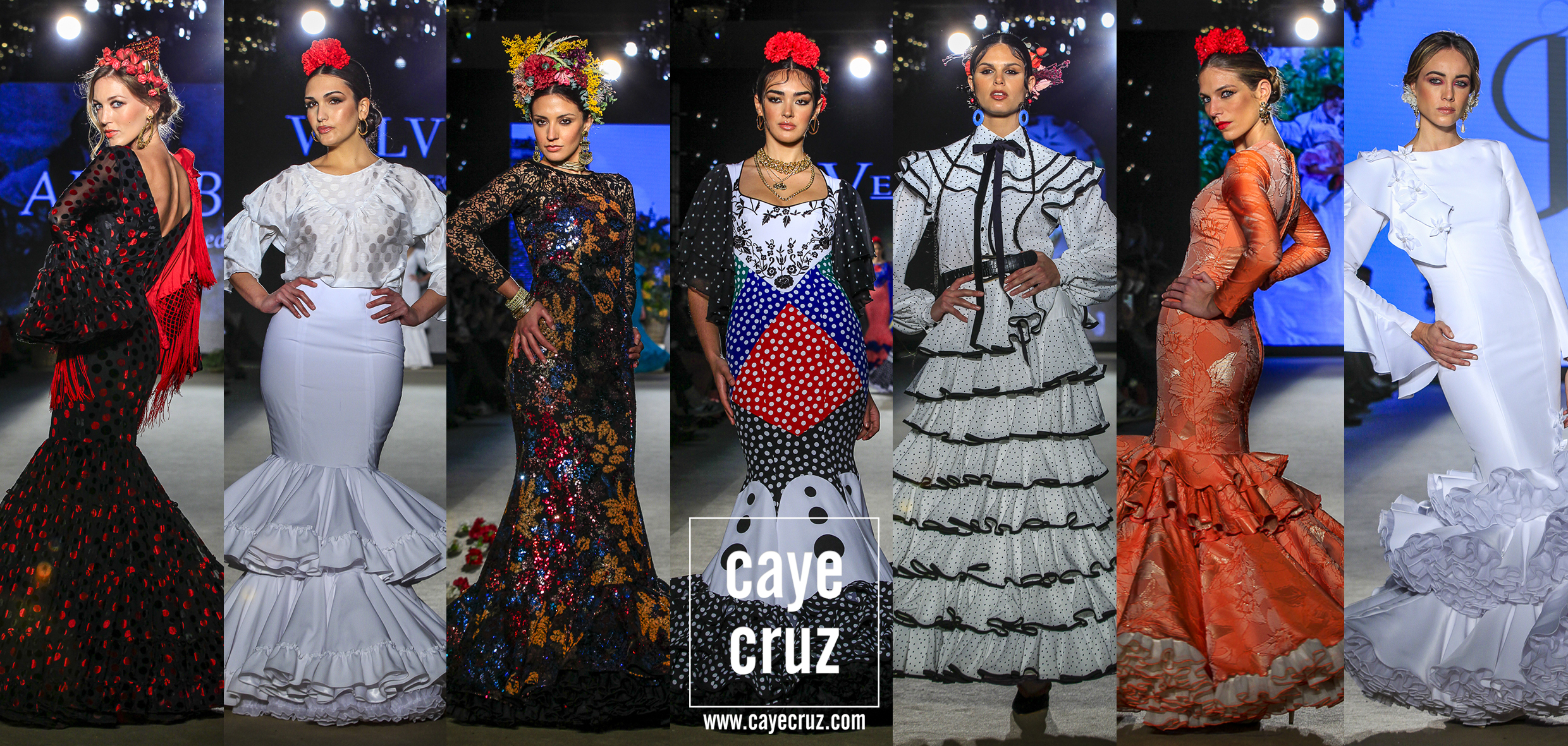 Vestidos de flamenca y tendencias vistas en Simof y We love