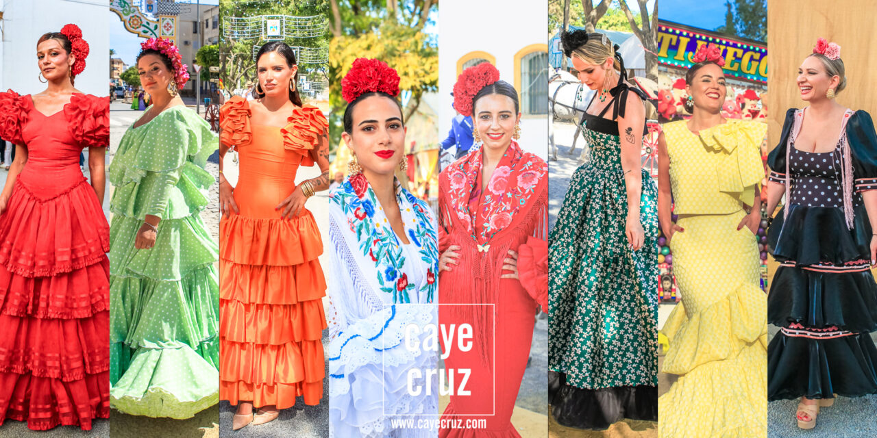 Flamencas en la Feria de Lebrija 2024