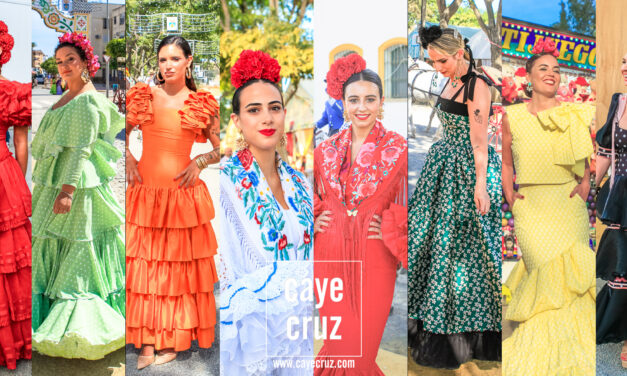 Flamencas en la Feria de Lebrija 2024